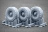 ScaleX WM 72003 Himars CTIS Ordinary wheel set (for Foreart, Meng) 1/72